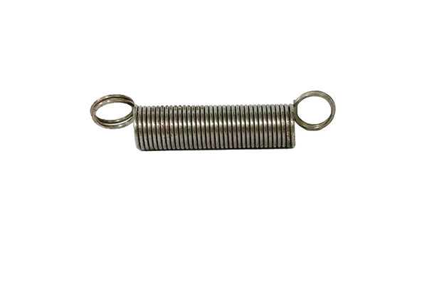 What is the impact of the production process of double ear tension spring on its performance?